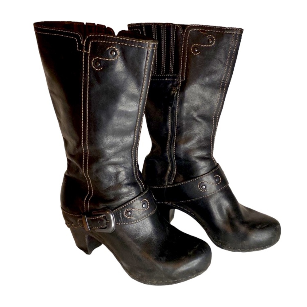 Dansko Rylan Crazy Horse Black Boots size 37